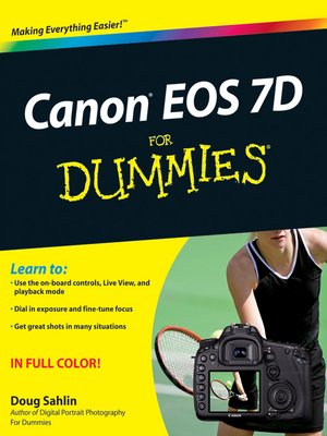 cover image of Canon EOS 7D For Dummies